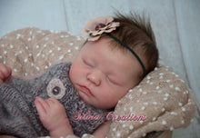 Load image into Gallery viewer, Reborn Doll kit realborn "ZURI ASLEEP" "18"
