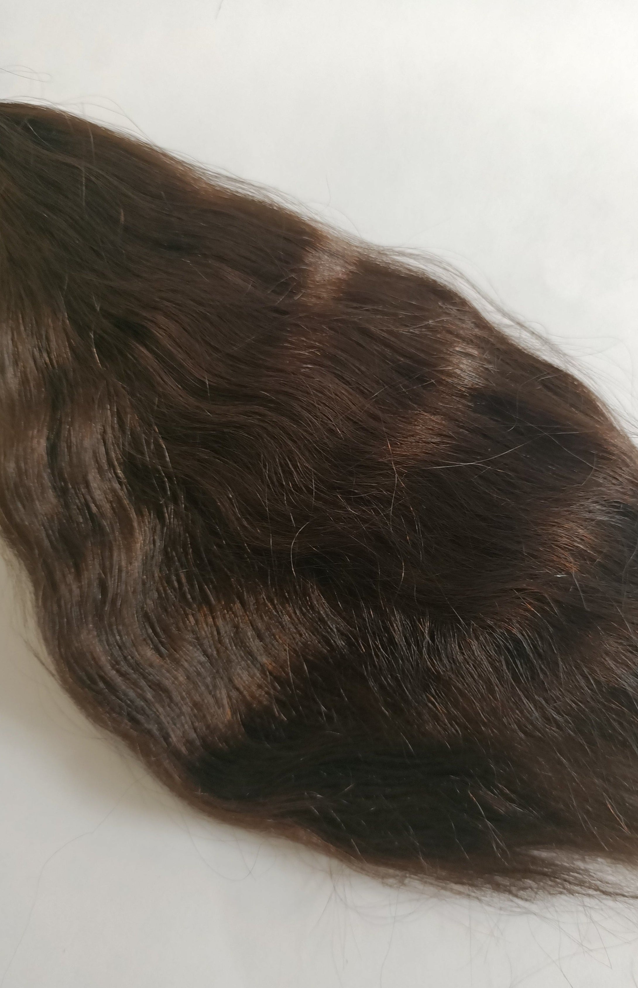 MOHAIR DARK BROWN Straight  10gms