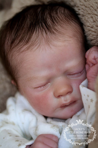 Doll kit realborn "ASHLEY ASLEEP" 17" 