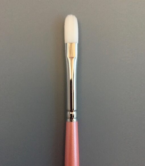 Paint brush Large FILBERT for Nail beds and lips.
