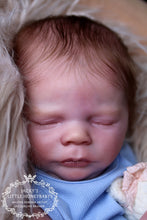 Load image into Gallery viewer, Doll kit realborn "CHARLIE ASLEEP" 19" (48cm)
