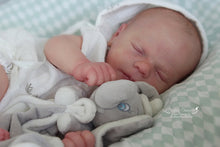Load image into Gallery viewer, Doll kit realborn &quot;CHASE ASLEEP&quot; 19&quot; (48cm)
