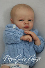 Load image into Gallery viewer, Doll kit realborn "CHRISTOPER AWAKE" 18.5"
