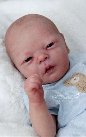 Doll kit realborn "DARREN AWAKE" 17.5" (43cm) 