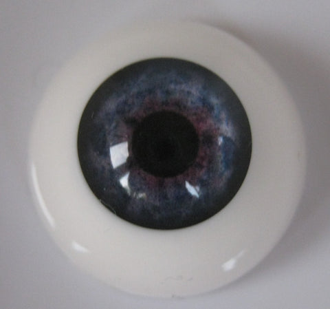 Acrylic doll eyes - BLUE MIST 18mm, 20mm, 22mm, 24mm 