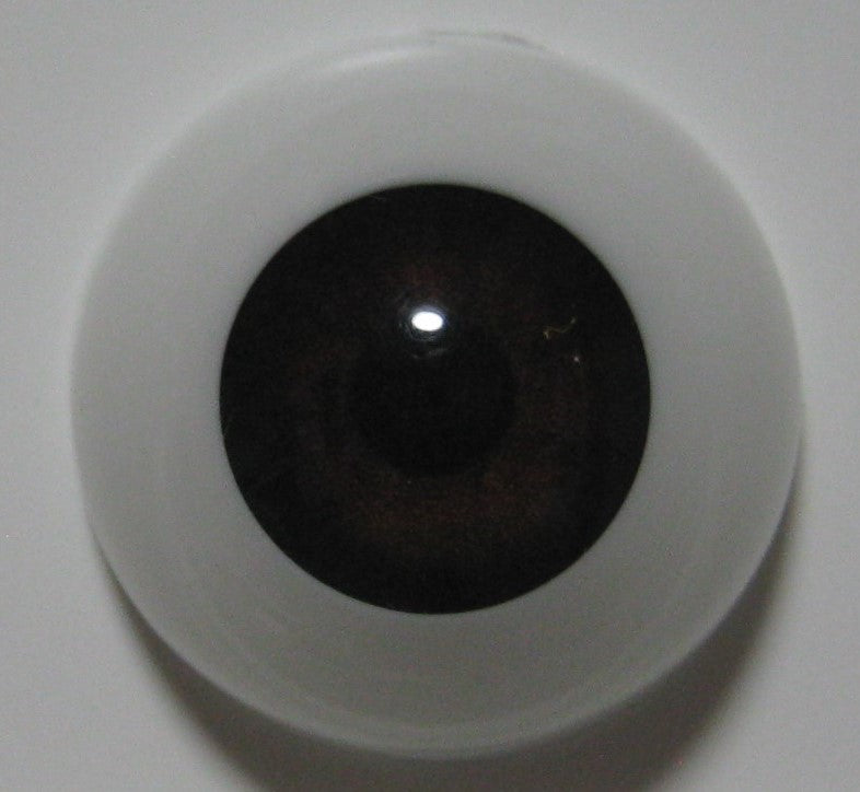 Acrylic doll eyes - CAROB 18mm, 20mm, 22mm, 24mm