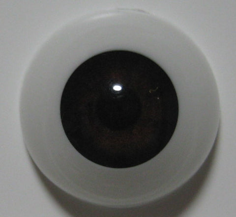 Acrylic doll eyes - CAROB 18mm, 20mm, 22mm, 24mm 