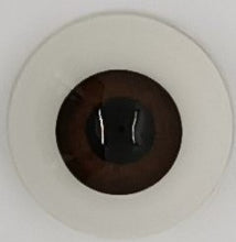 Load image into Gallery viewer, Acrylic doll eyes - CHOCOLATE 18mm
