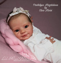 Load image into Gallery viewer, Doll kit &quot; MAGDALENA&quot; by Eliza Marx 19&quot; (50cm) Has mark on top of head.

