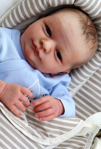 Doll kit realborn "JAMES AWAKE" 18" (45.5cm) 