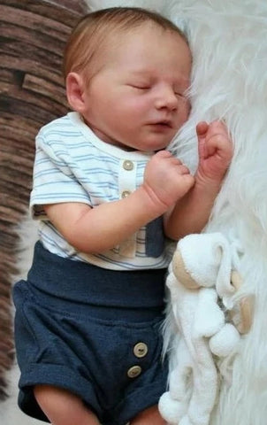Doll kit realborn "JAXSON ASLEEP" 18" (46cm) 