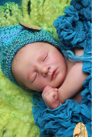 Doll kit realborn "JAXSON ASLEEP" 18" (46cm) 