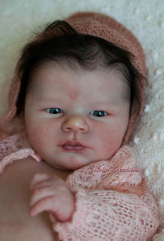 Doll kit realborn "LAVENDER AWAKE" 19" (48cm) 