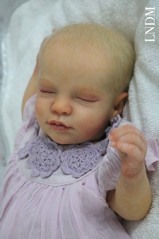 Doll kit realborn "PRISCILLA ASLEEP" 18" (46cm) 