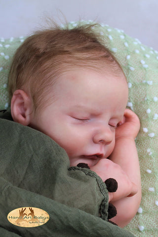 Reborn Doll kit realborn "REESE ASLEEP" 20" 