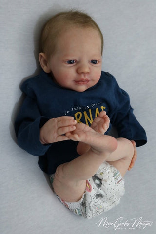 Doll kit realborn "STEVEN AWAKE" 18.5" (47cm) 