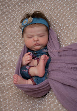 Load image into Gallery viewer, Reborn Doll kit realborn &quot;TESSA ASLEEP&quot; 19.5&quot; (49cm)
